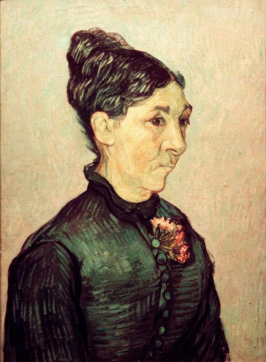 Portret Madame Trabuc autorstwa Vincent van Gogh