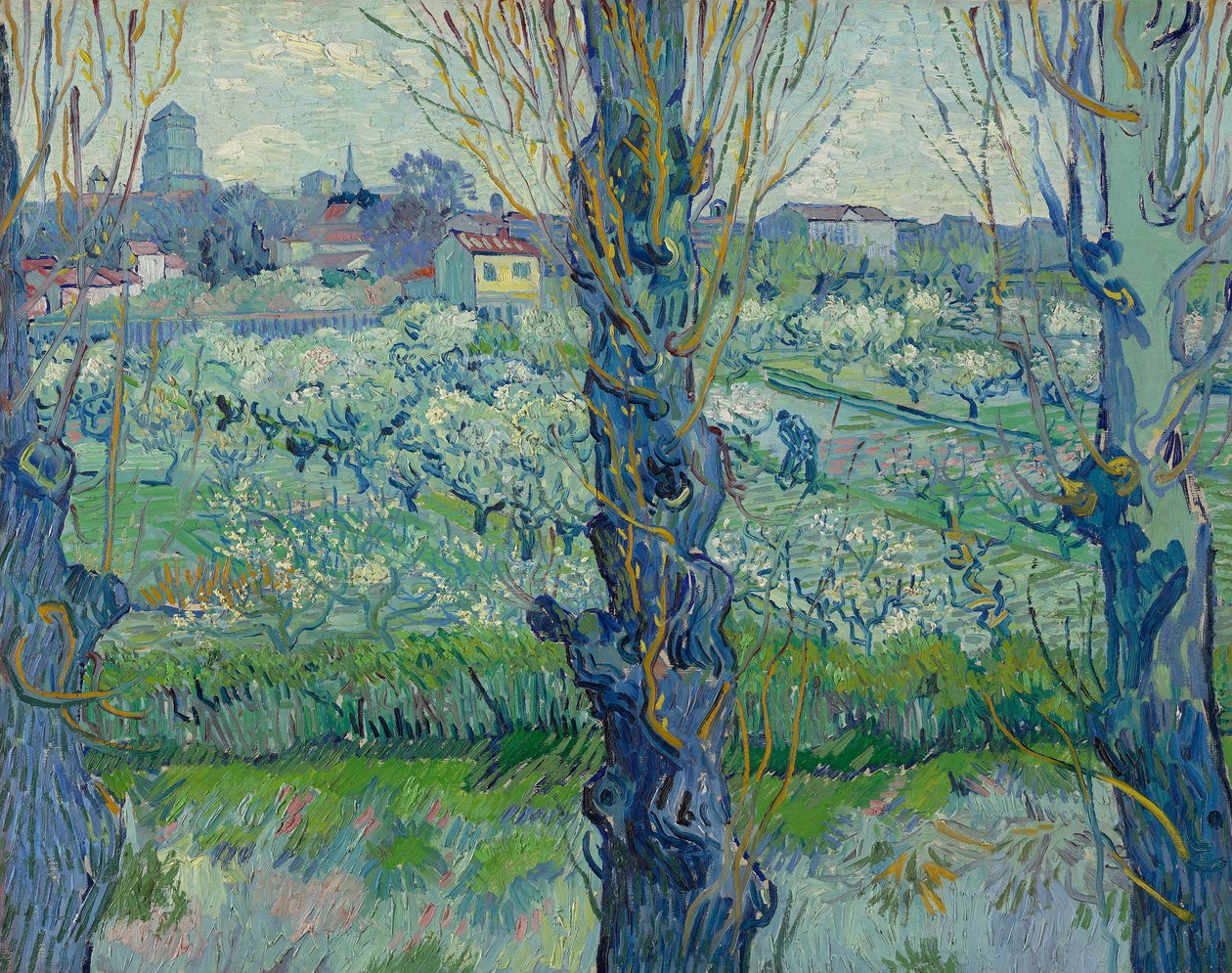 Widok na Arles autorstwa Vincent van Gogh