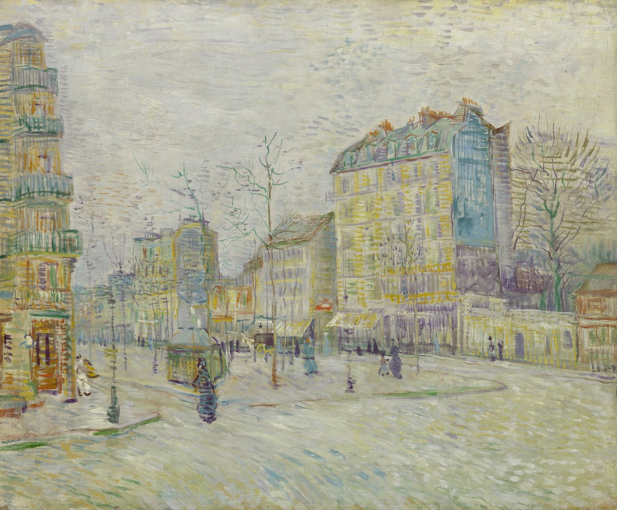 Bulwar de Clichy autorstwa Vincent van Gogh