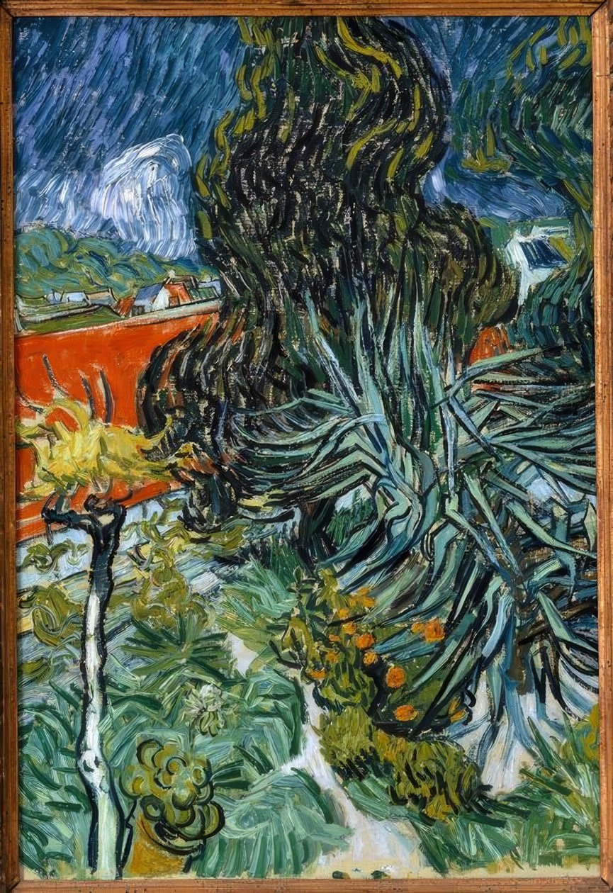 Ogród doktora Gacheta w Auvers autorstwa Vincent van Gogh