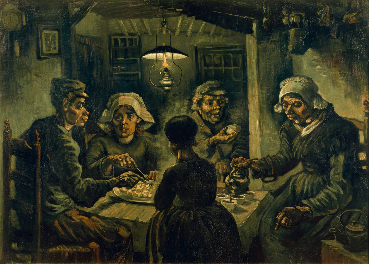 Pożeracze ziemniaków autorstwa Vincent van Gogh