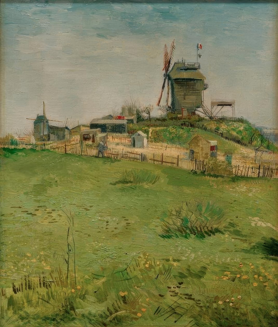 Młyn Le Blutefin autorstwa Vincent van Gogh