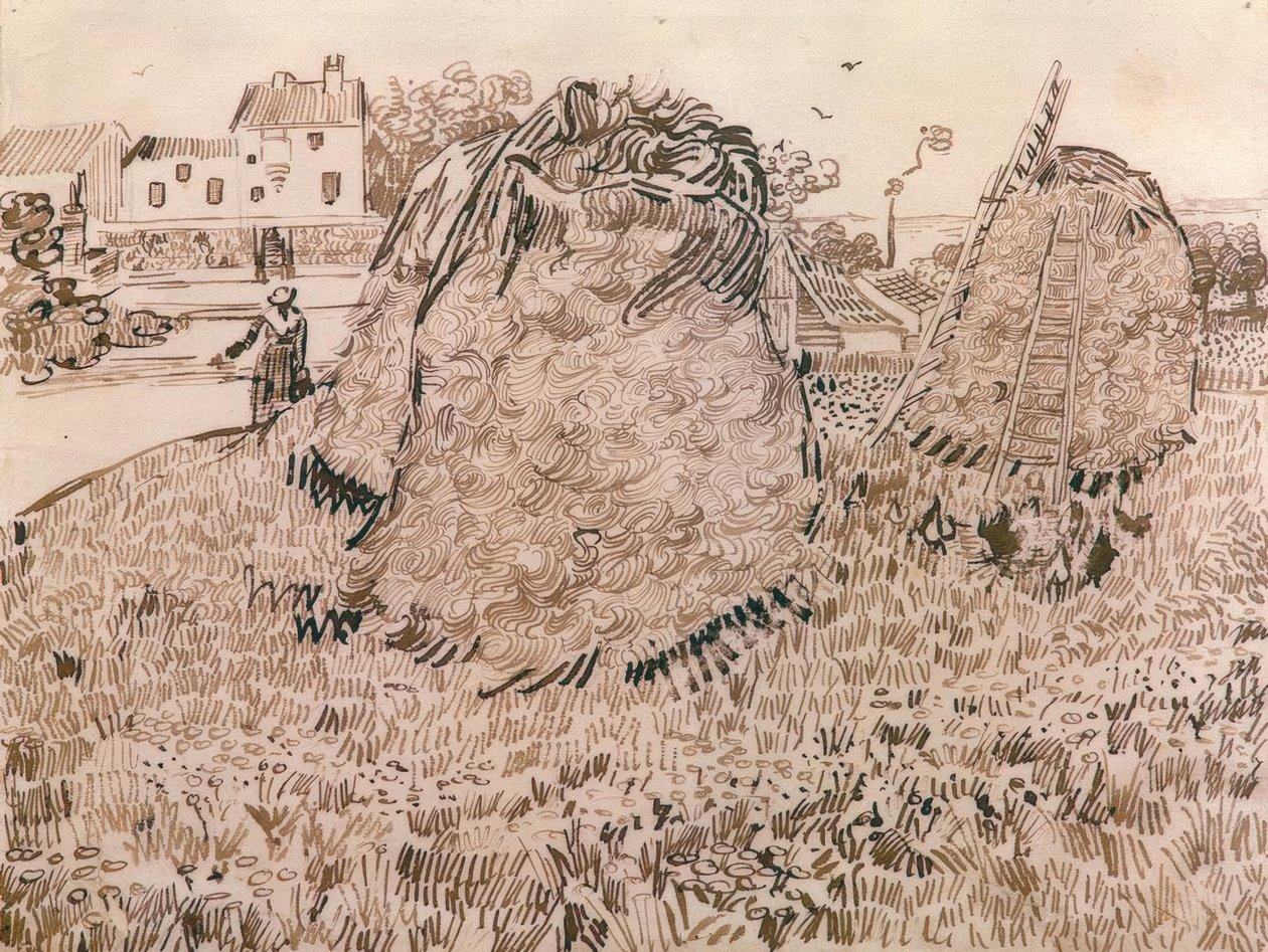 Sterta słomy autorstwa Vincent van Gogh
