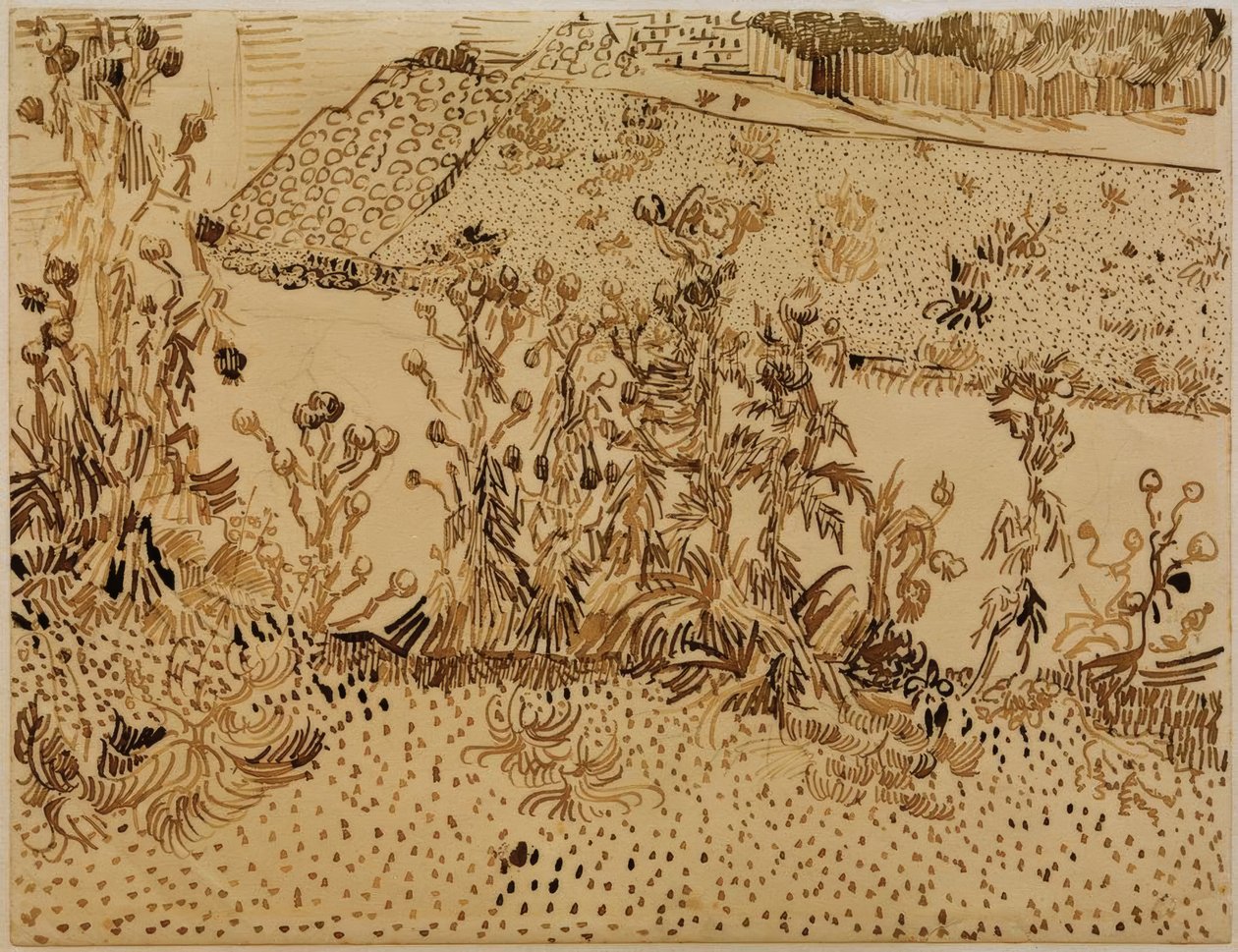 Osty przydrożne autorstwa Vincent van Gogh