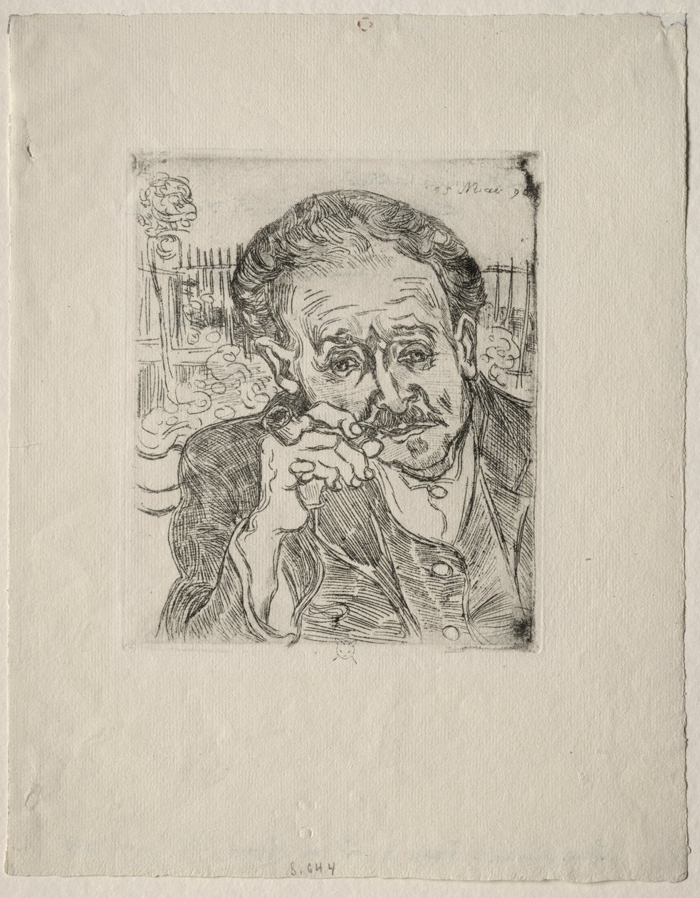 dr Gachet autorstwa Vincent van Gogh