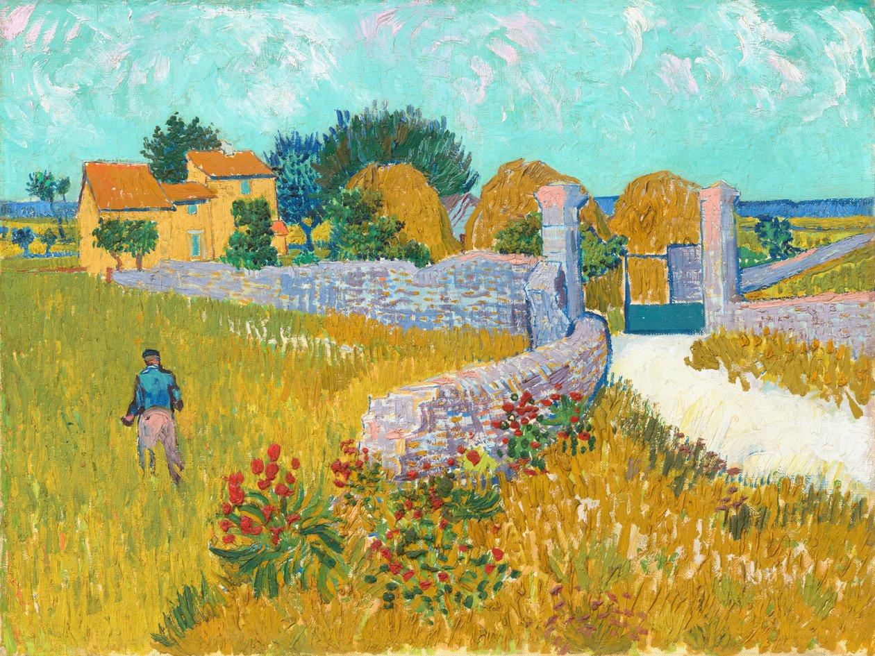 Dom wiejski w Prowansji autorstwa Vincent van Gogh