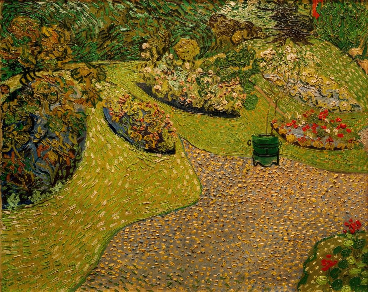 Ogród w Auvers autorstwa Vincent van Gogh