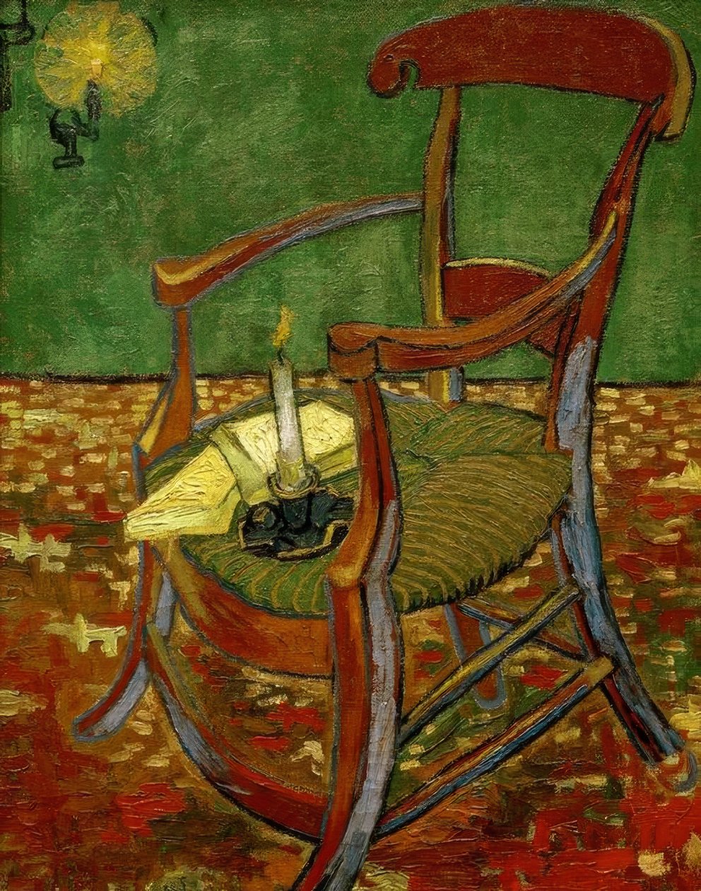 Krzesło Gauguina autorstwa Vincent van Gogh