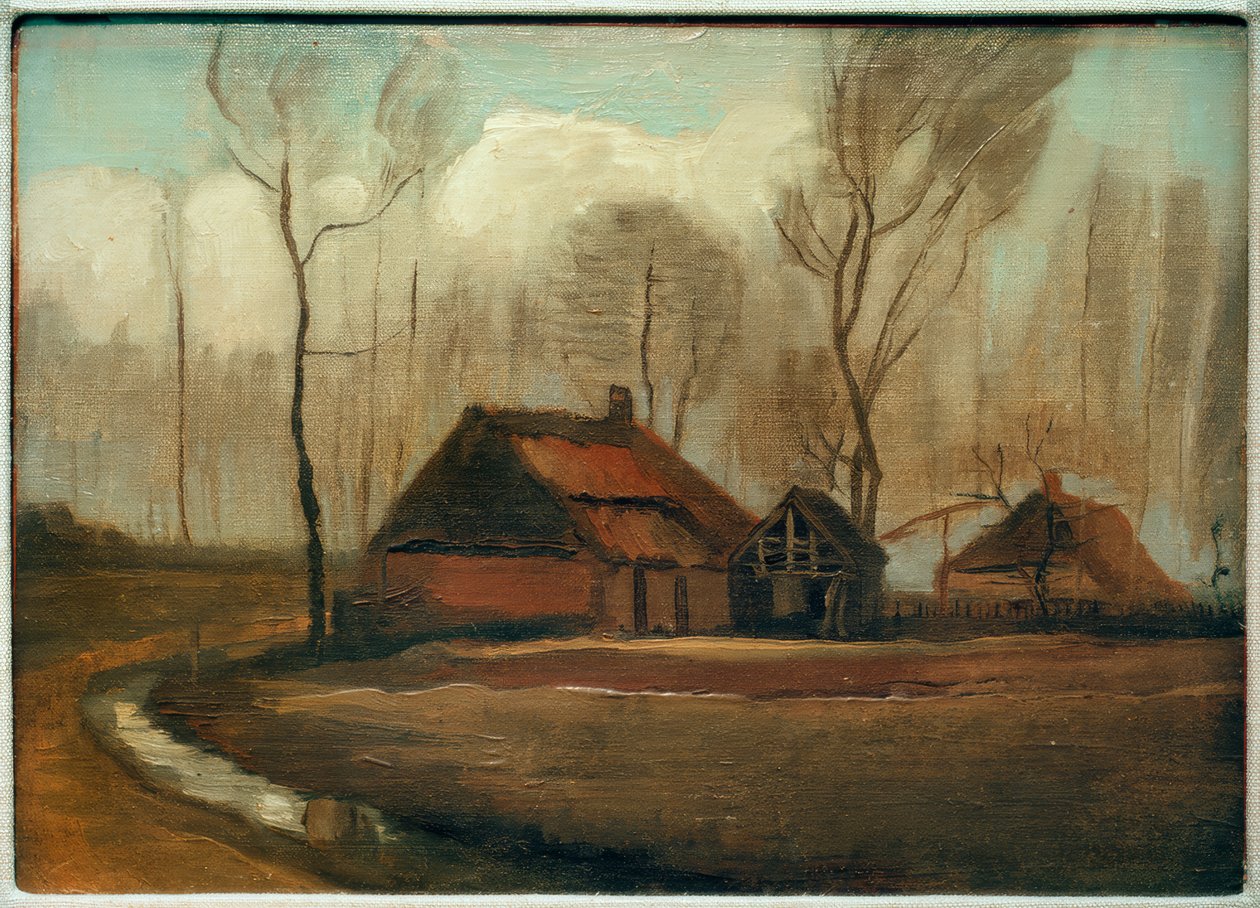 Gospodarstwo po deszczu autorstwa Vincent van Gogh