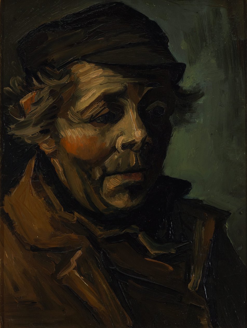 Głowa chłopa, 1884 autorstwa Vincent van Gogh