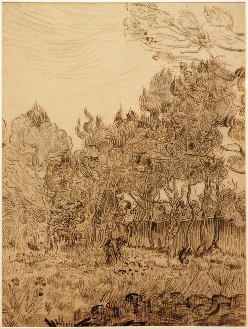 W parku sanatoryjnym autorstwa Vincent van Gogh