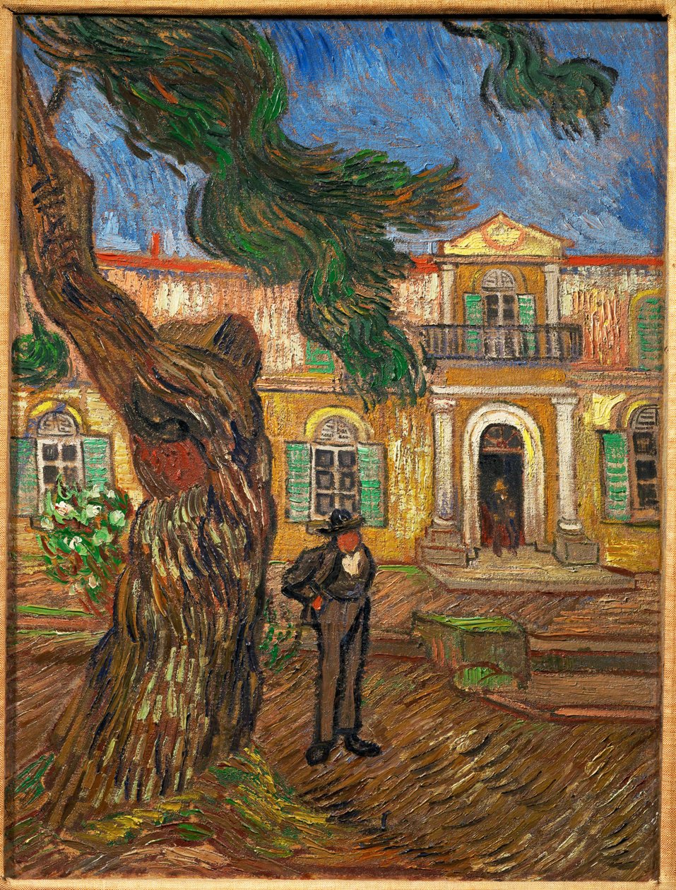 Szpital Saint-Paul w Saint-Remy-de-Provence autorstwa Vincent van Gogh