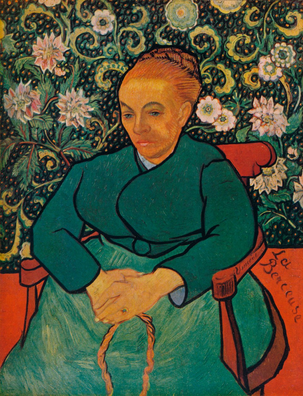 Portret kołysanki Madame Roulin, 1889 autorstwa Vincent van Gogh