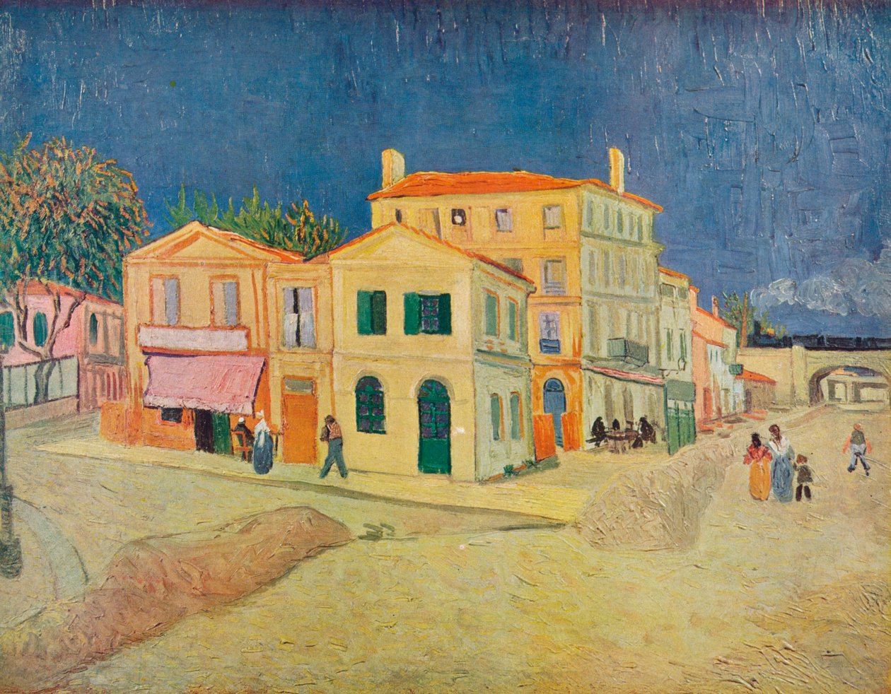 „Dom Vincenta w Arles”, 1888 r. autorstwa Vincent van Gogh