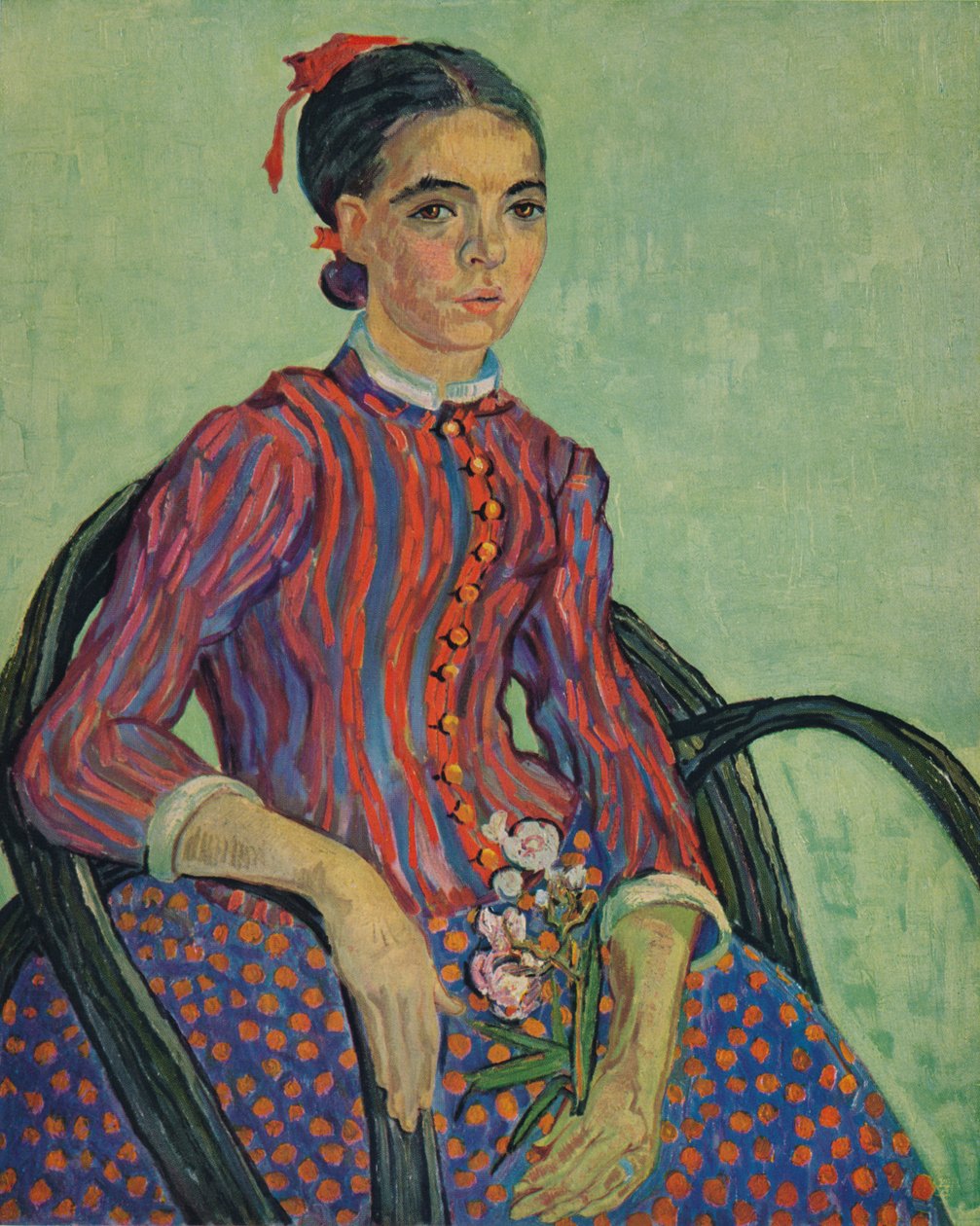 Mousme, 1888 autorstwa Vincent van Gogh