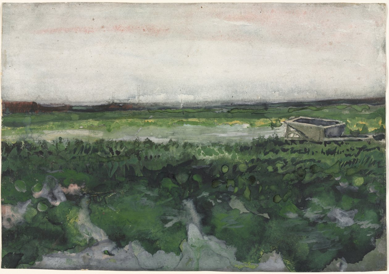 Pejzaż z taczką autorstwa Vincent van Gogh