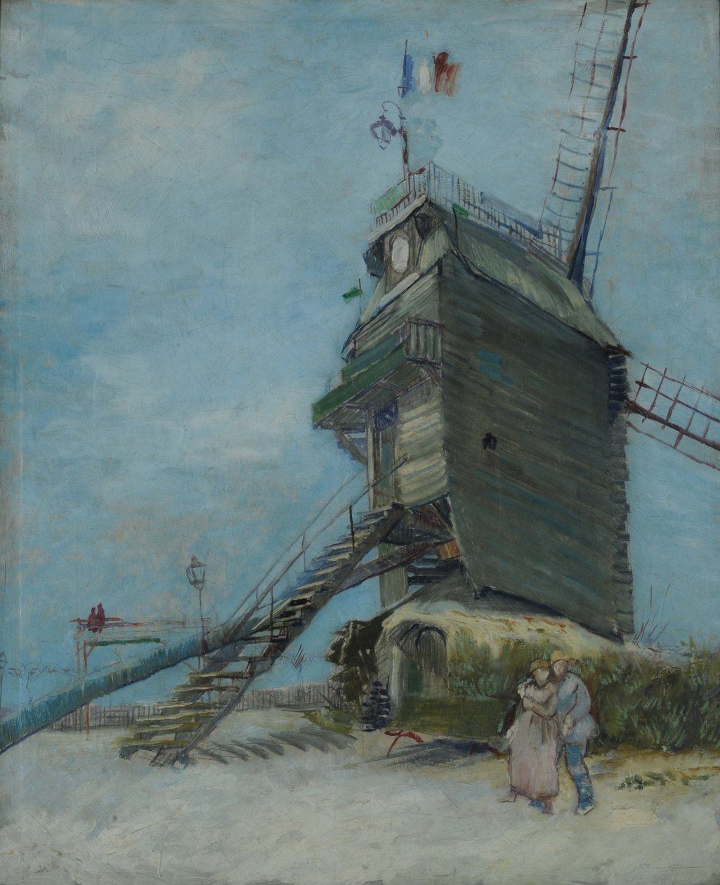 Moulin de la Galette, 1886 autorstwa Vincent van Gogh