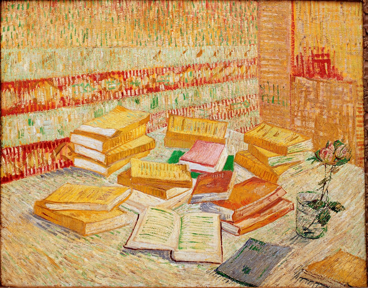 Żółte księgi czyli paryskie romanse Obraz Vincenta Van Gogha (1853-1890) 1887 wym.73x93 cm Baden-Baden, własność prywatna autorstwa Vincent van Gogh