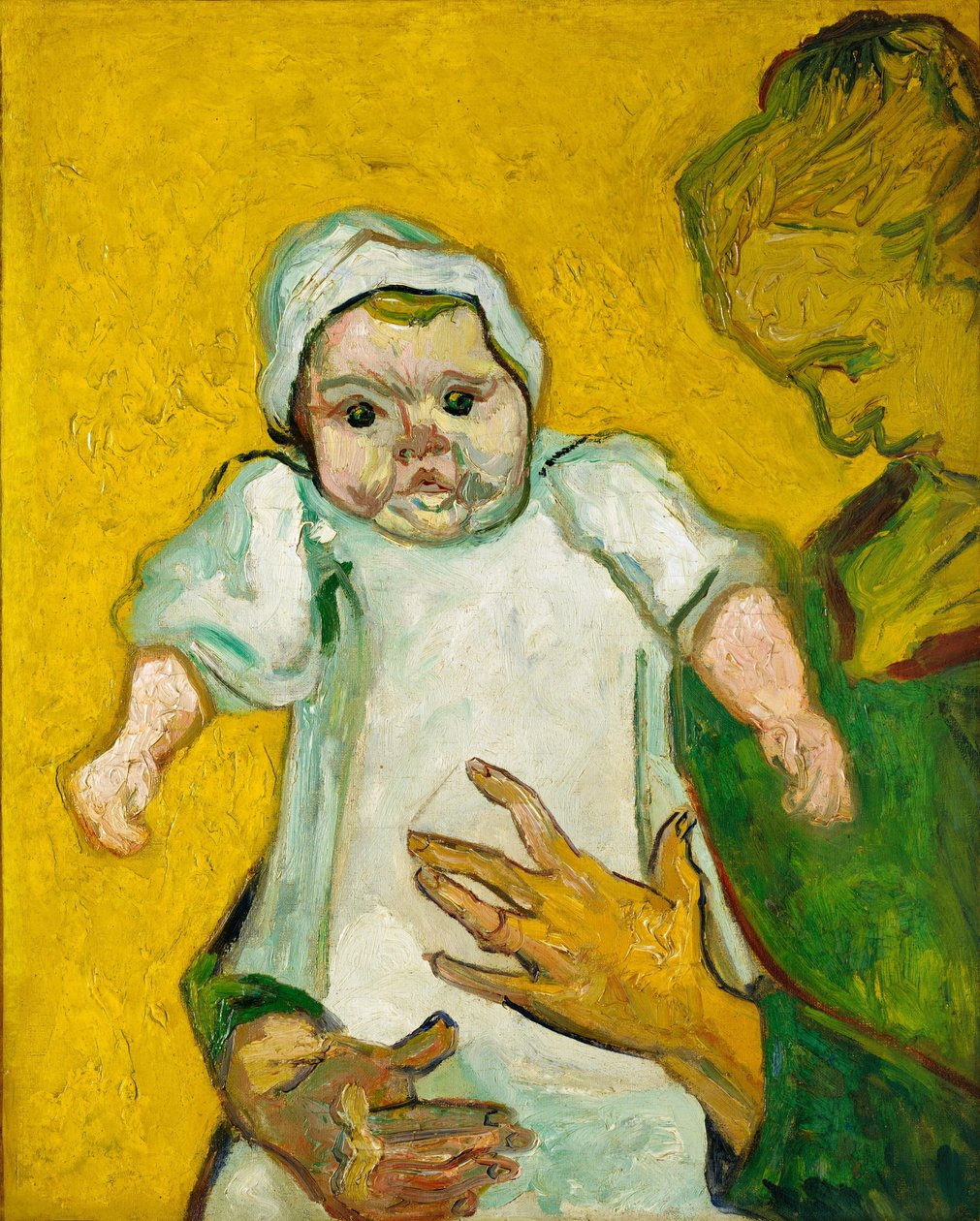 Madame Roulin i jej dziecko, listopad 1888 autorstwa Vincent van Gogh