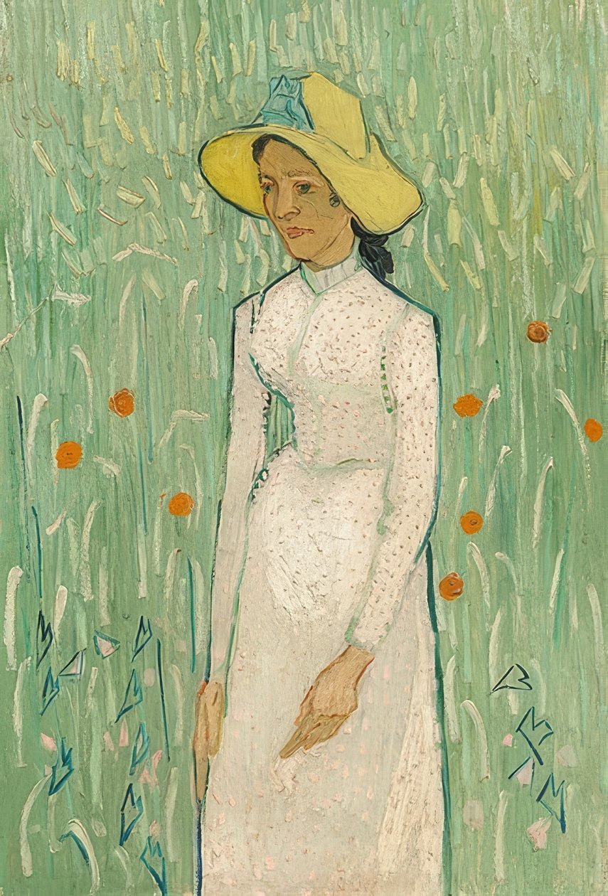 Dziewczyna w bieli. 1890 autorstwa Vincent van Gogh