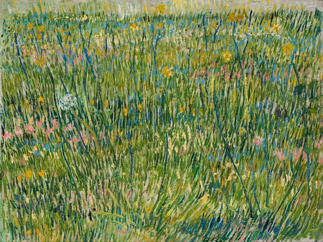 Kawałek trawnika autorstwa Vincent van Gogh
