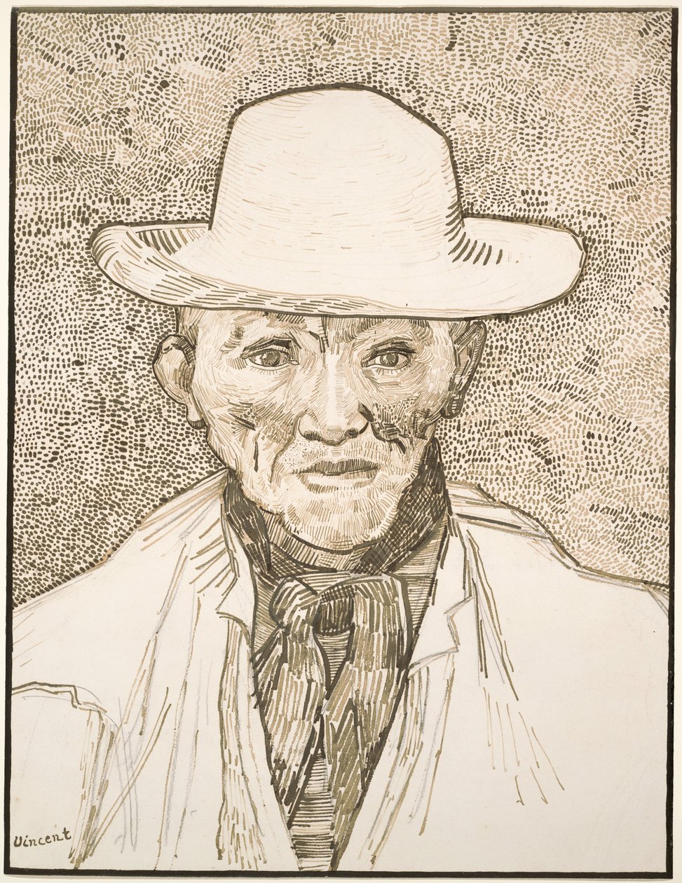 Chłop z Camargue autorstwa Vincent van Gogh