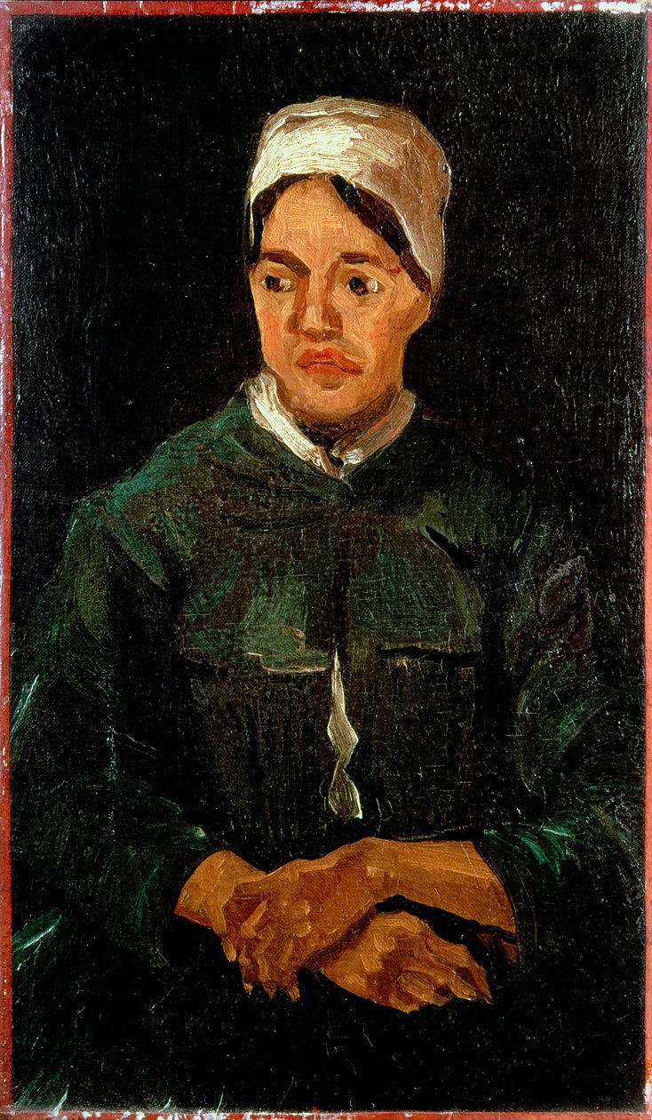 Chłopka z Nuenen, 1885 autorstwa Vincent van Gogh