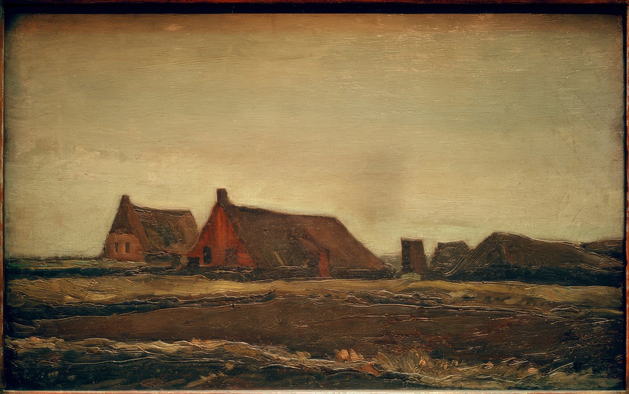 Chaty Plaggen autorstwa Vincent van Gogh