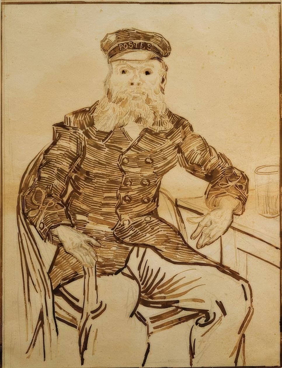 Portret Josepha Roulina autorstwa Vincent van Gogh