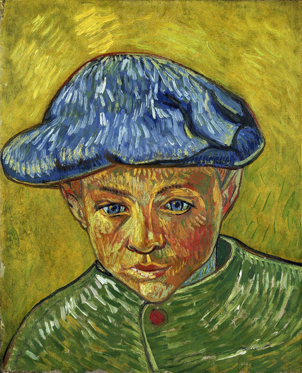 „Portret Camille Roulin” Obraz Vincenta van Gogha (1853-1890) 1888 Wymiary 40,5 x 32,5 cm Muzeum Van Gogha, Amsterdam autorstwa Vincent van Gogh