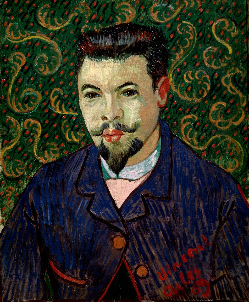 Portret doktora Felixa Reya, 1889. autorstwa Vincent van Gogh