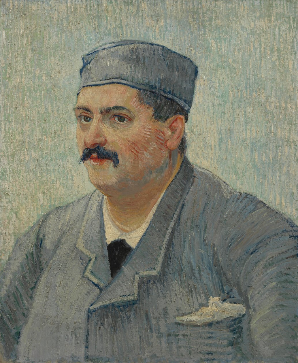 Portret Etienne-Luciena Martina autorstwa Vincent van Gogh