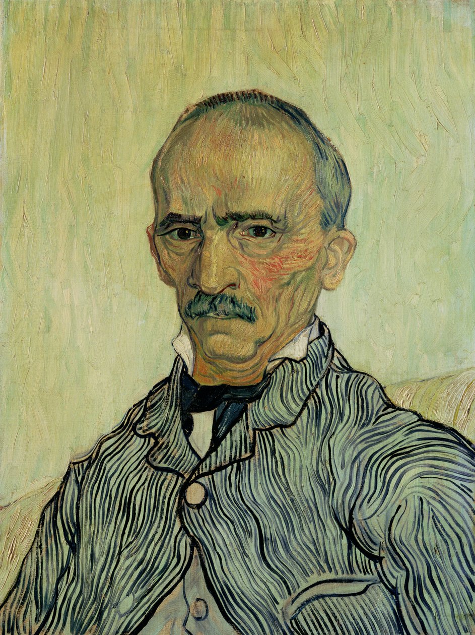 Portret nadinspektora Trabuca w szpitalu św. Pawła autorstwa Vincent van Gogh