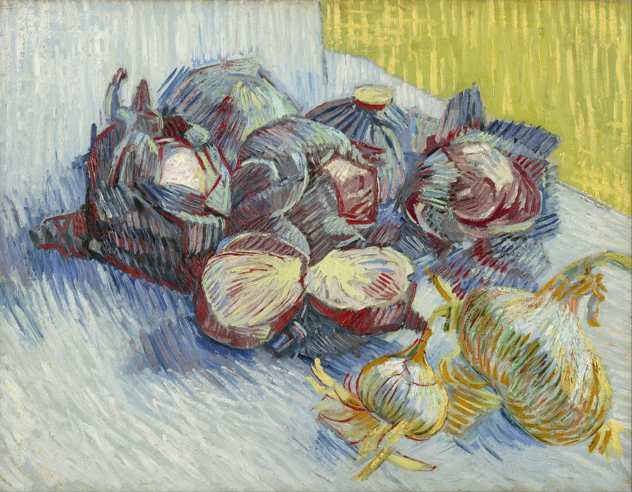 Czerwona kapusta i cebula autorstwa Vincent van Gogh