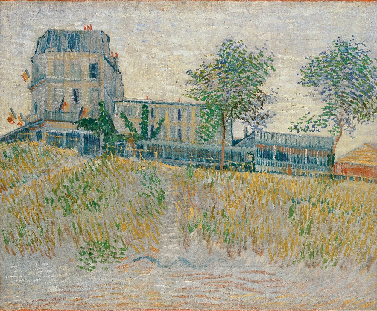 Restauracja Sirene, Asnieres, 1887 autorstwa Vincent van Gogh