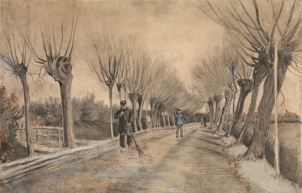 Droga w Etten, 1881. autorstwa Vincent van Gogh