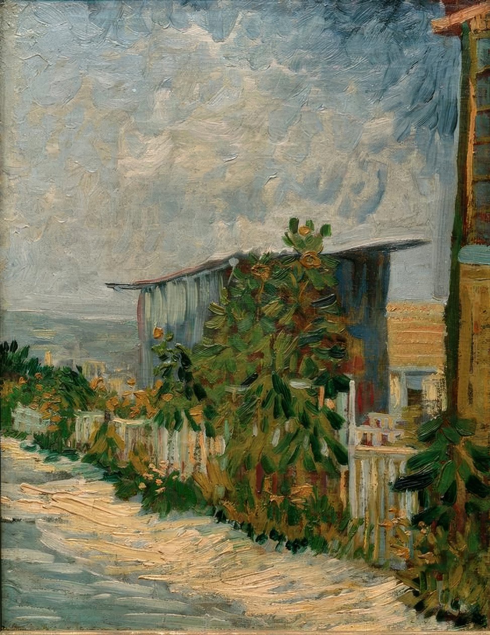 Szopa ze słonecznikami autorstwa Vincent van Gogh
