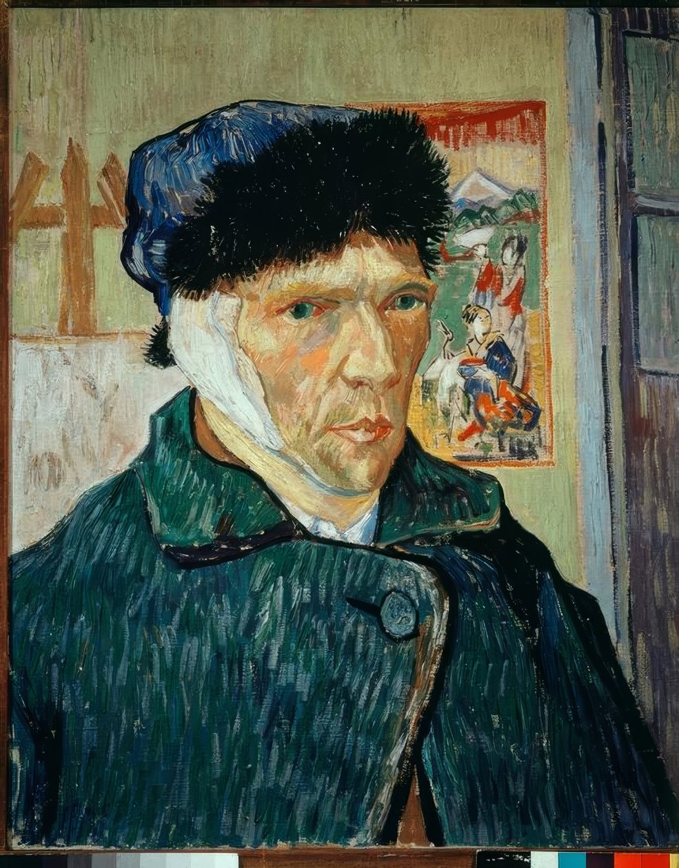 Autoportret z zabandażowanym uchem autorstwa Vincent van Gogh