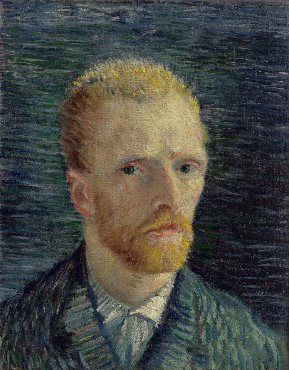 Autoportret autorstwa Gogha, Vincenta, van (1853-1890). Olej na płótnie, format : 42,2x34,5 autorstwa Vincent van Gogh