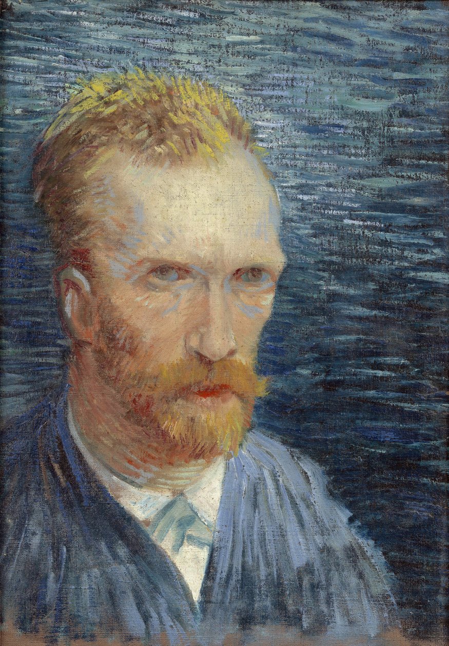 Autoportret autorstwa Gogha, Vincenta, van (1853-1890). Olej na płótnie, format : 43,2x31,3 autorstwa Vincent van Gogh
