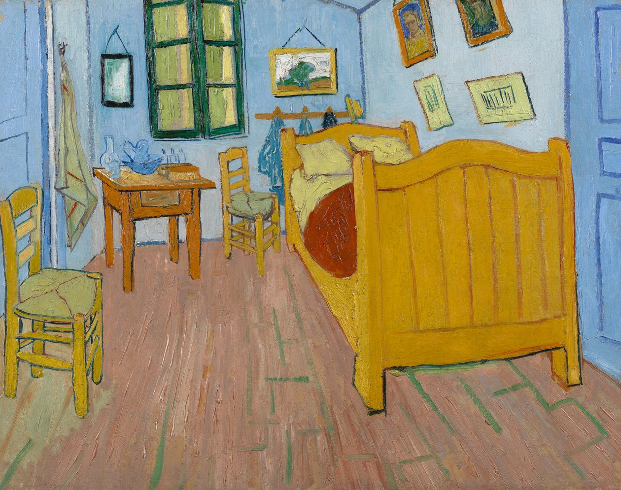 Sypialnia autorstwa Vincent van Gogh