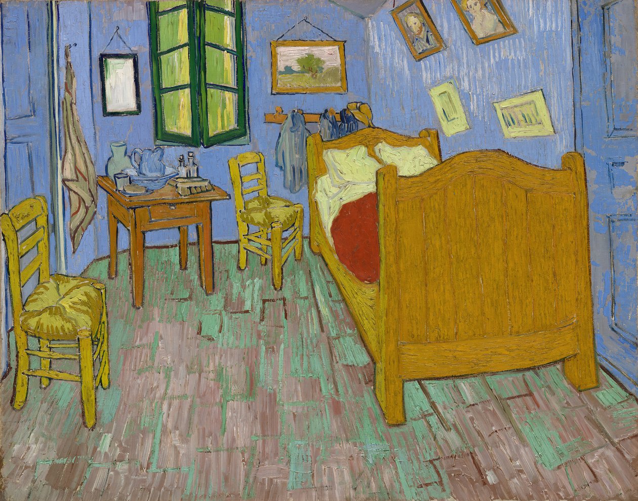 Sypialnia, 1889. autorstwa Vincent van Gogh