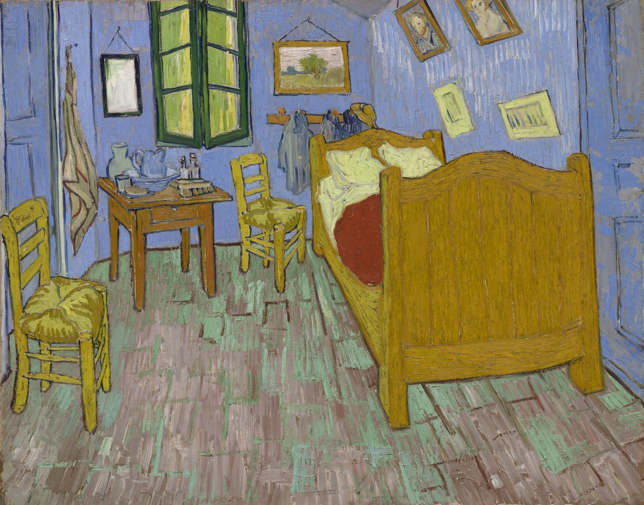 Sypialnia, 1889 autorstwa Vincent van Gogh