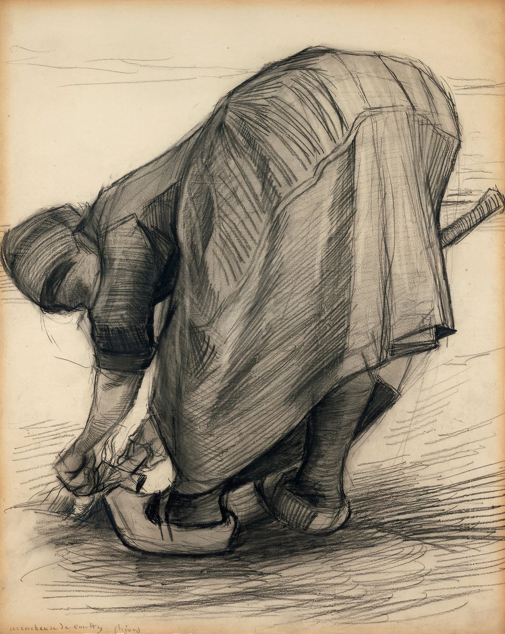 Ściągacz do marchewek autorstwa Vincent van Gogh