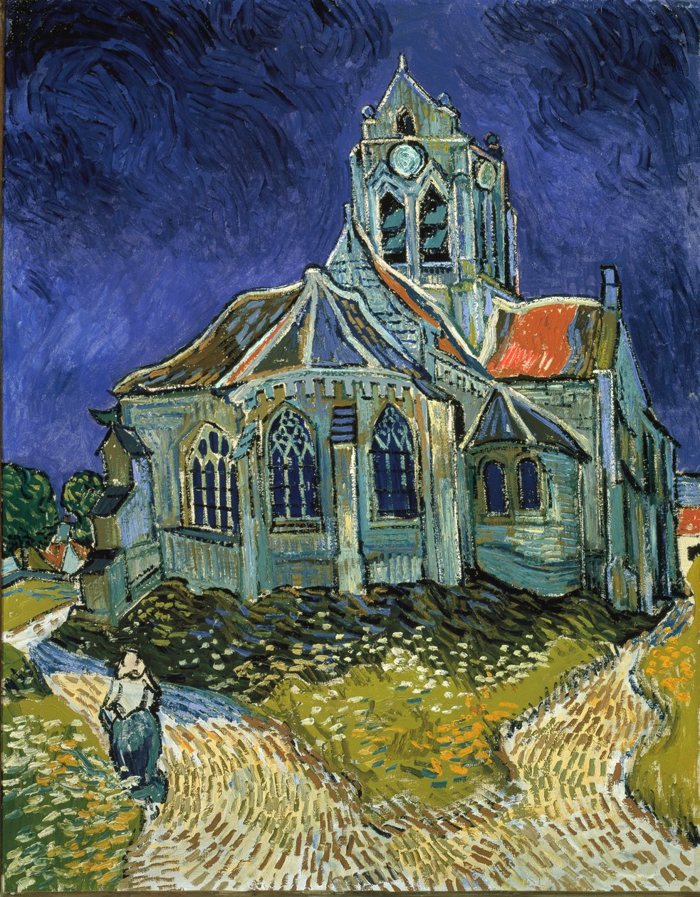 Kościół w Auvers autorstwa Vincent van Gogh