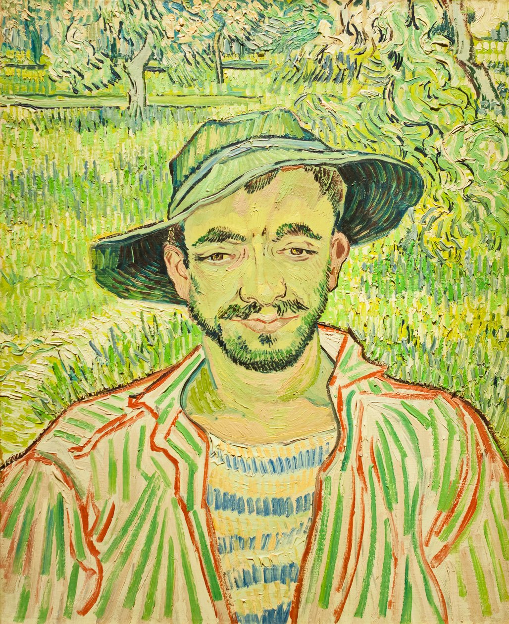 Ogrodnik, czyli młody wieśniak autorstwa Vincent van Gogh