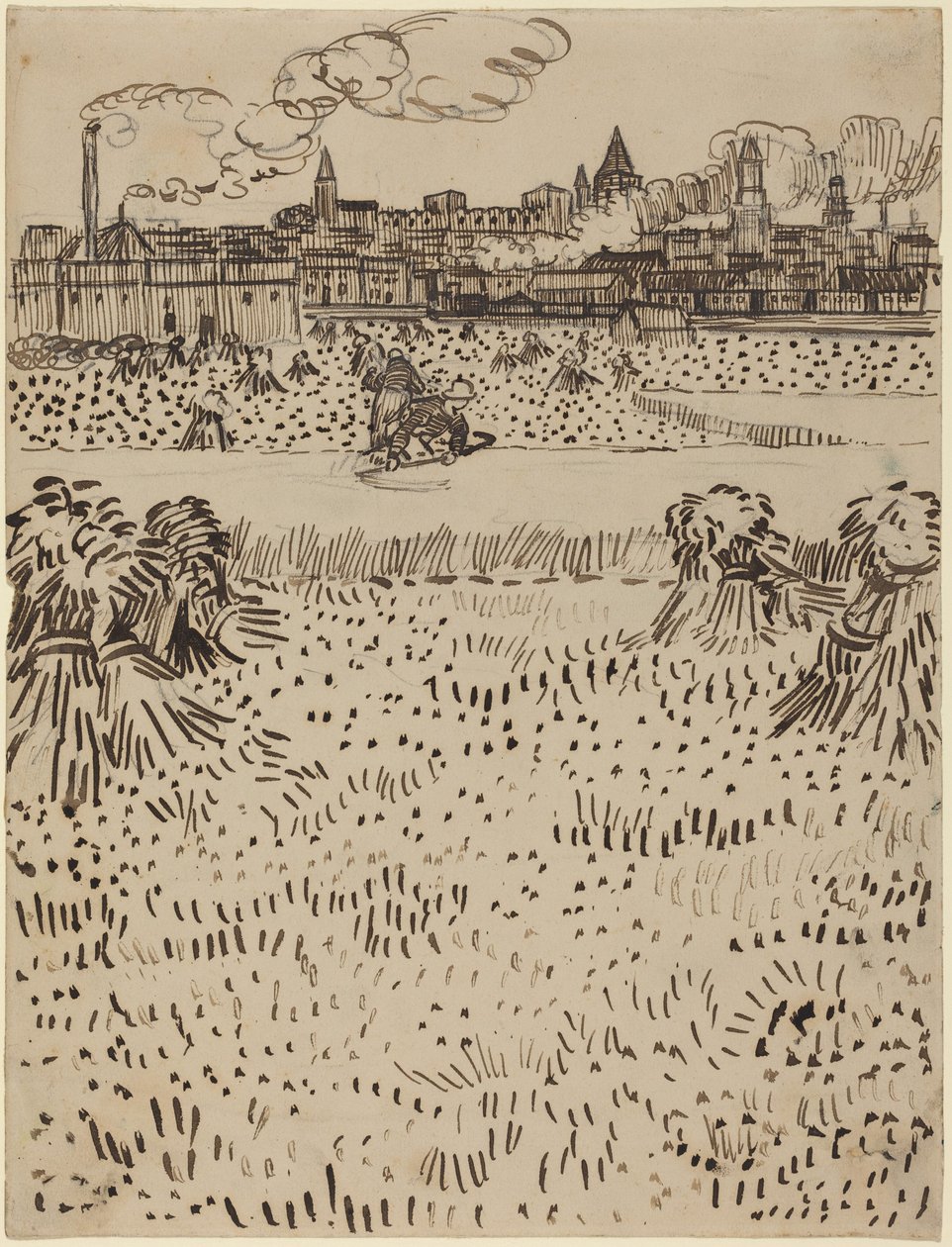 Żniwa autorstwa Vincent van Gogh