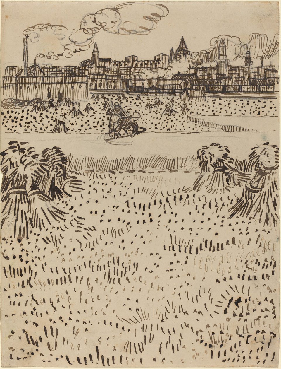 Żniwa, 1888. autorstwa Vincent van Gogh