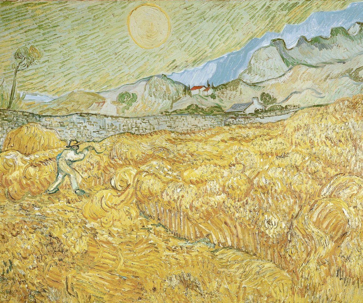 Żniwiarz autorstwa Vincent van Gogh