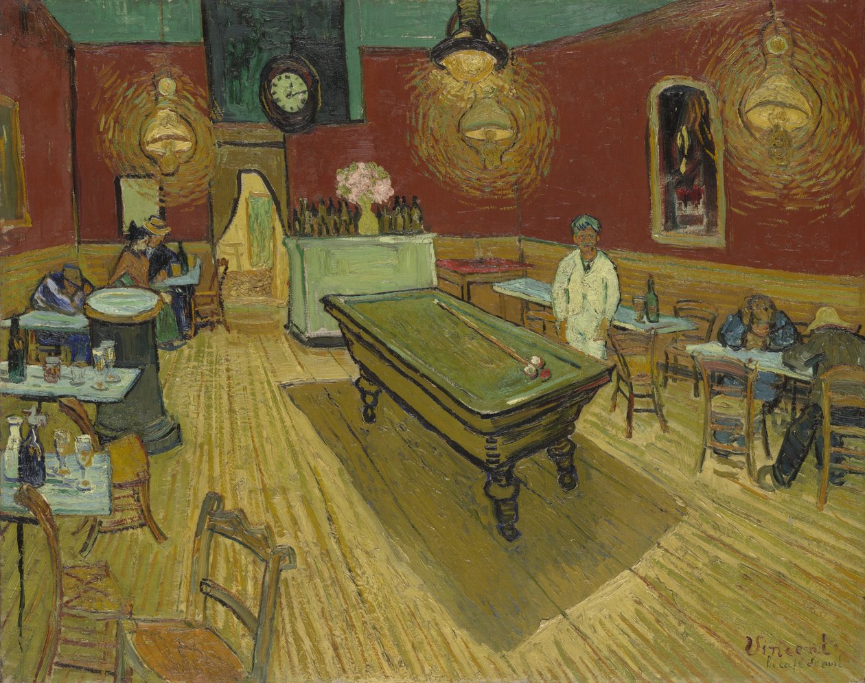 Nocna kawiarnia autorstwa Vincent van Gogh